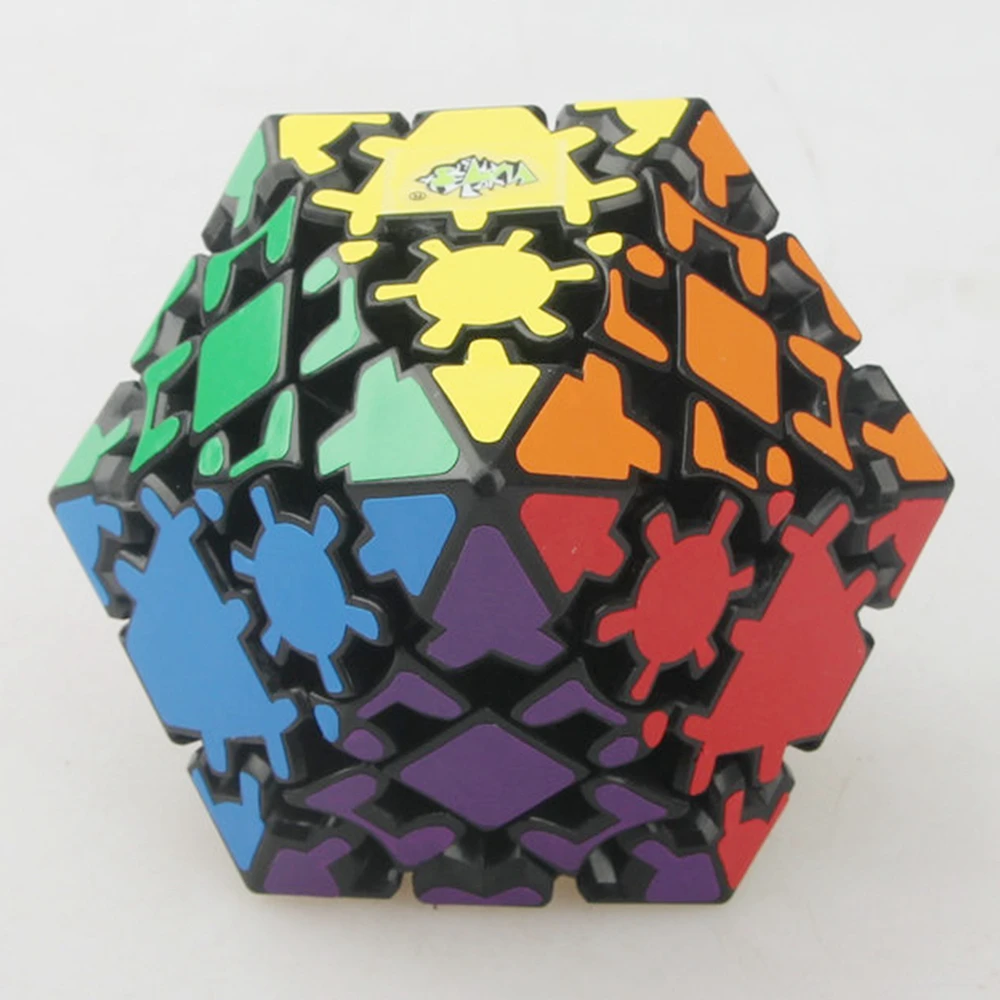 Lanlan Hexagonal Pyramid Dipyramid 3x3x3 Twelve Face Cone Shape Mode Gear Magic Cube Puzzle Education Toys for Kids Children