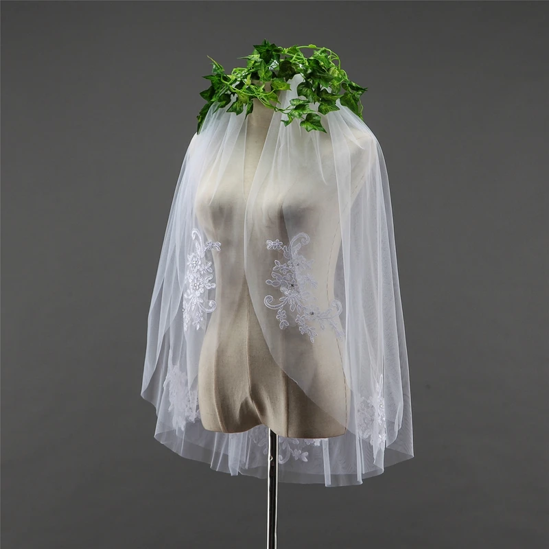 New Arrival Voile mariage 1.5 Meter Bridal veil voile de mariee wedding accessories In stock Wedding veil velo de novia