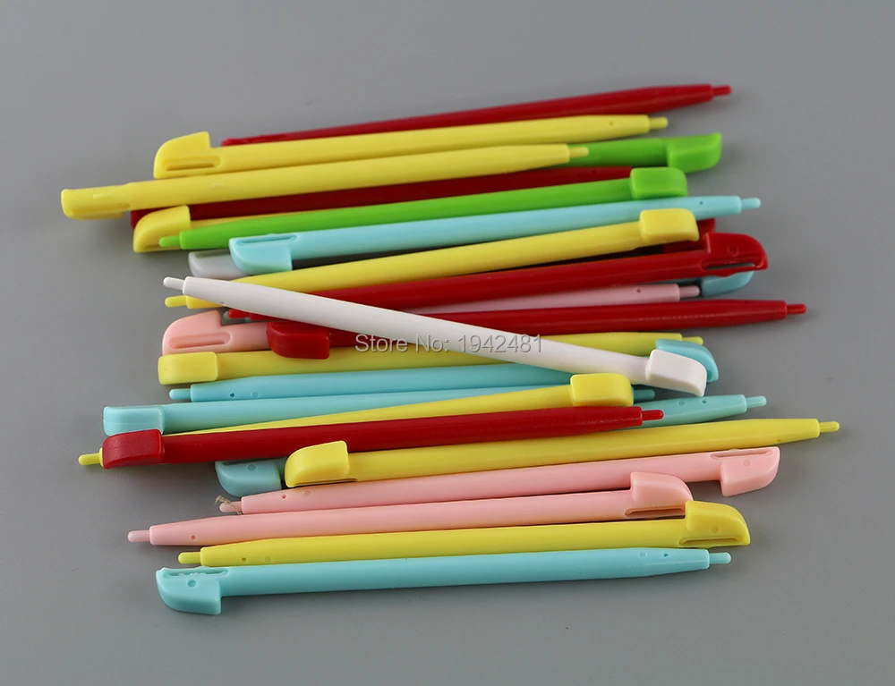 3 قطعة لـ wii u قلم لمس ملون أنيق قلم لمس لوحدة تحكم Nintendo Wii U WIIU GamePad