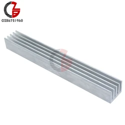 LED Heat Sink Silver-White Aluminum 150x19.7x15.6mm