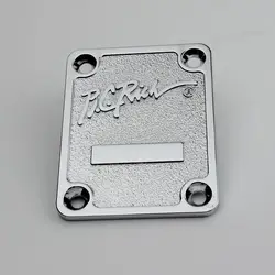 1 PCS Chrome Electric Guitar Electric Bass Neck Plate / Neck Joint Plate