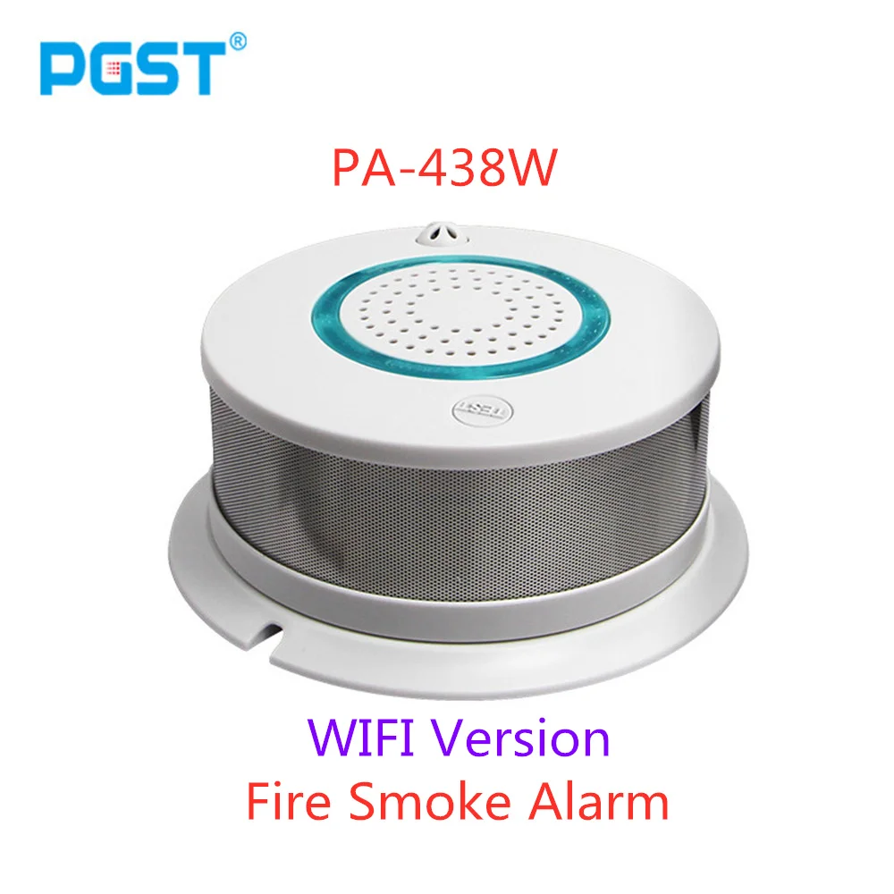 433MHz Independent Auto Dial Voice Wireless WIFI Fire Protection Smoke Detector Portable Alarm Sensors For security Alarm System