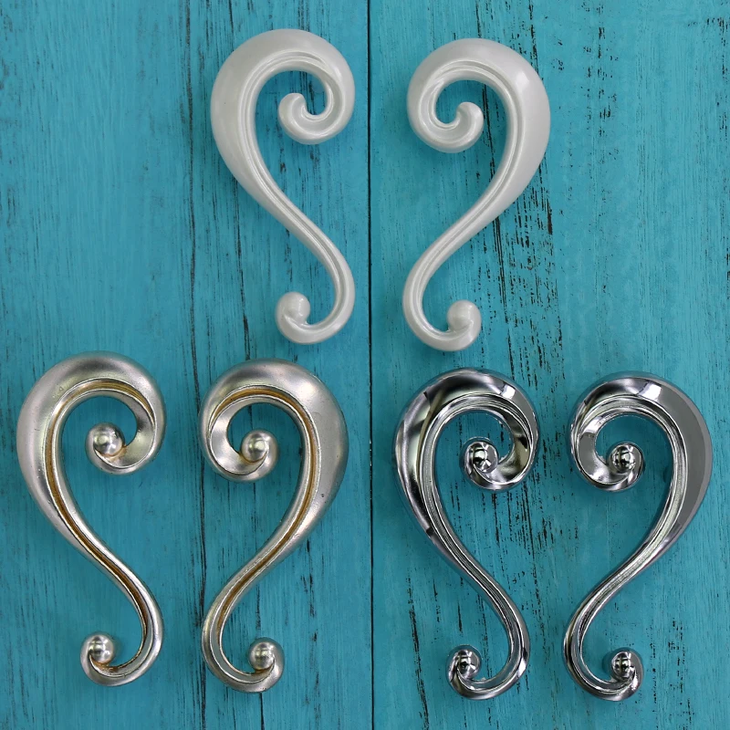 European Art Furniture Handles Drawer Wardrobe Kitchen Cabinet Cupboard Dresser Wine Cooler Pull Door Knobs