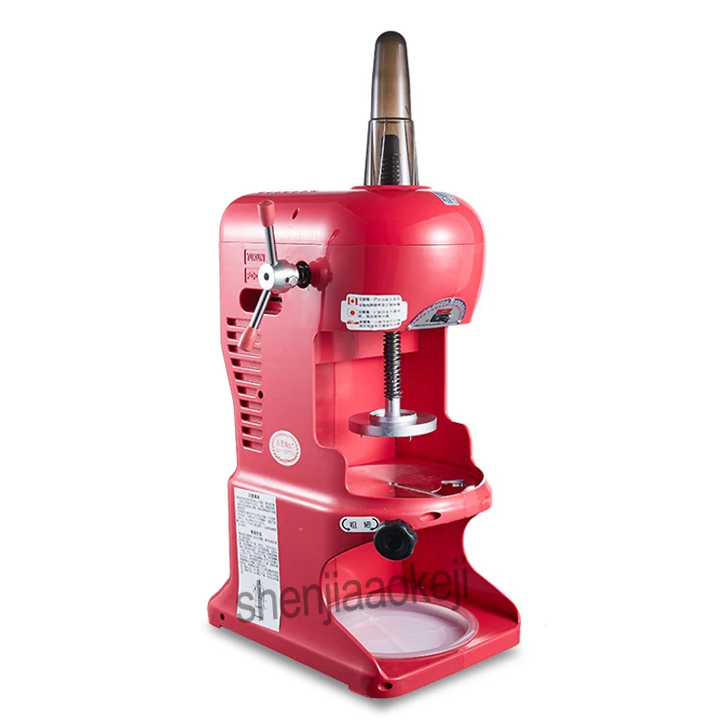 PD-OB 商業電動アイスクラッシャーファンシー剃り製氷機ミルク茶ショップ砂製氷機氷削機 220 12v 185 ワット 1 pc