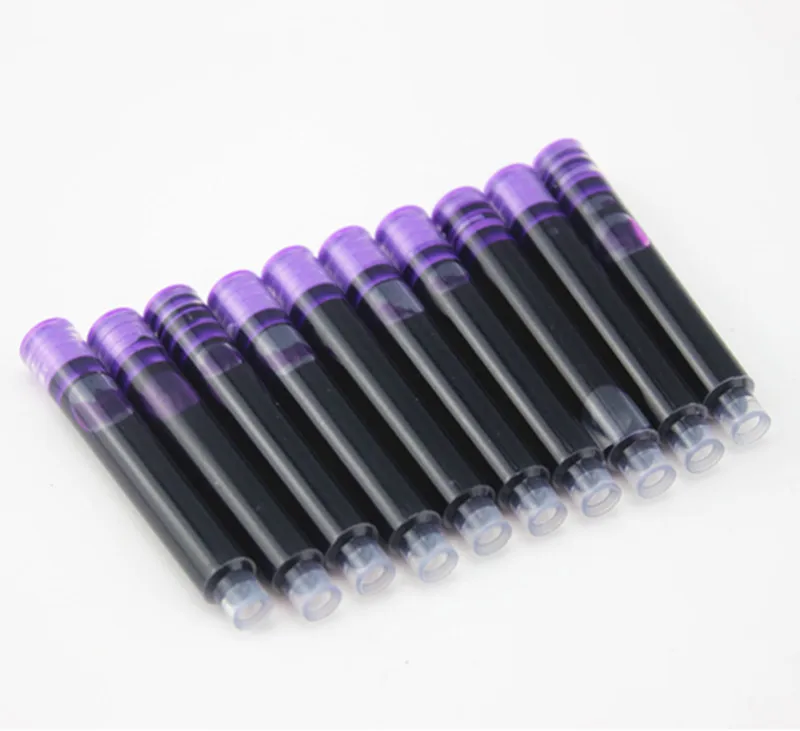 Cartouches d'encre violette universelles pour stylo plume Vop, convient également à tous les jours, assurance de marque, autres marques, 30 pièces