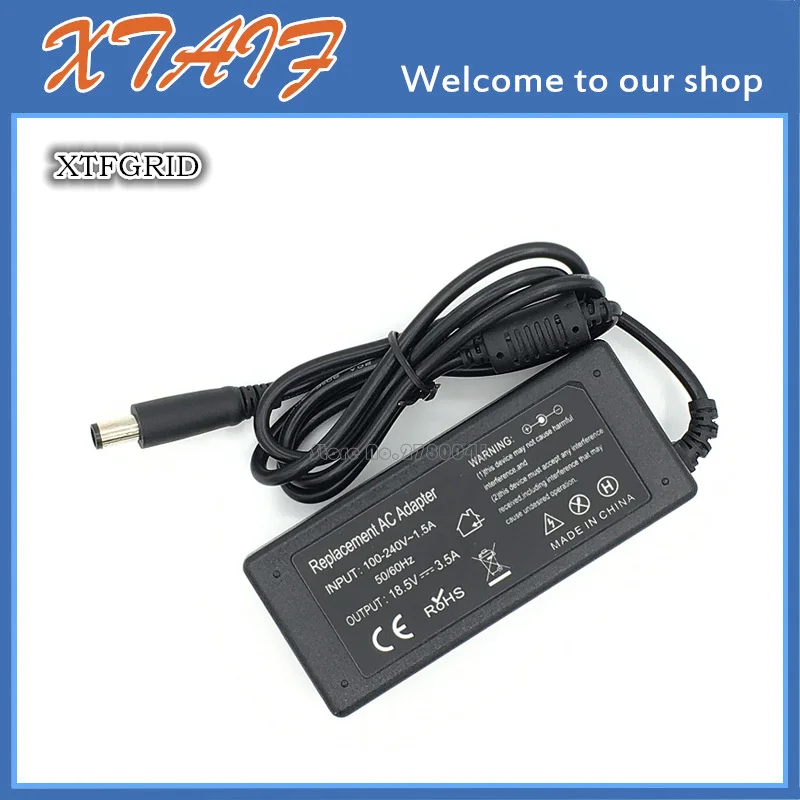 High Quality 18.5V 3.5A 65W AC/DC Power Supply Adapter Charger for HP FOLIO 9470M ELITEBOOK 2170P 2570P