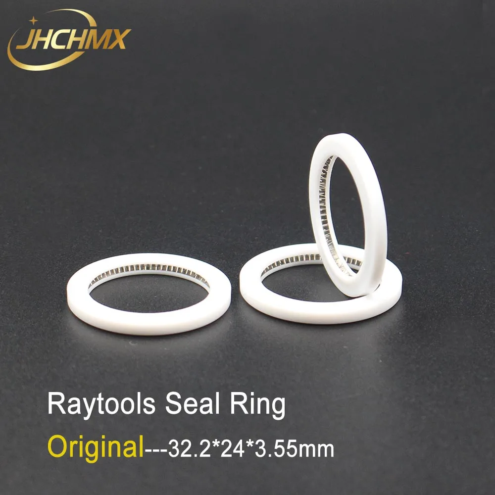 JHCHMX 3pcs/lot Original Raytools Seal Ring Protection Lens Used Spring Seal 32.2*24*3.55mm 11021M2110 for Raytools AG Head