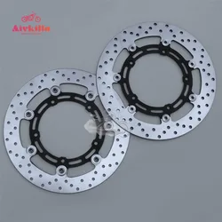 New Floating Front Brake Disc Rotor Fit For Yamaha XJ6 DIVERSION MT03 660 MT-09 Motorcycle