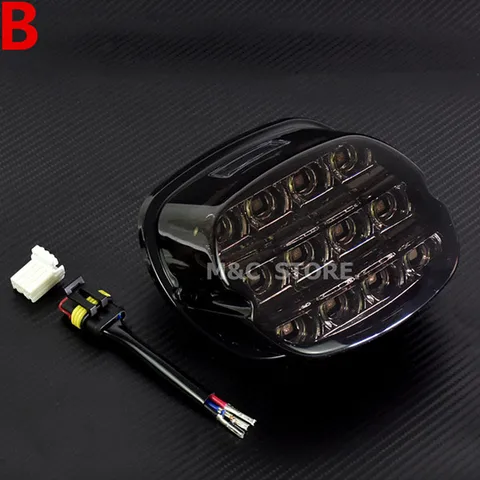 Светодиодный стоп-сигнал для Harley Dyna Fat Boy FLSTF Night Train FXSTB Softail Sportster Road King Electra Glide Road Glide
