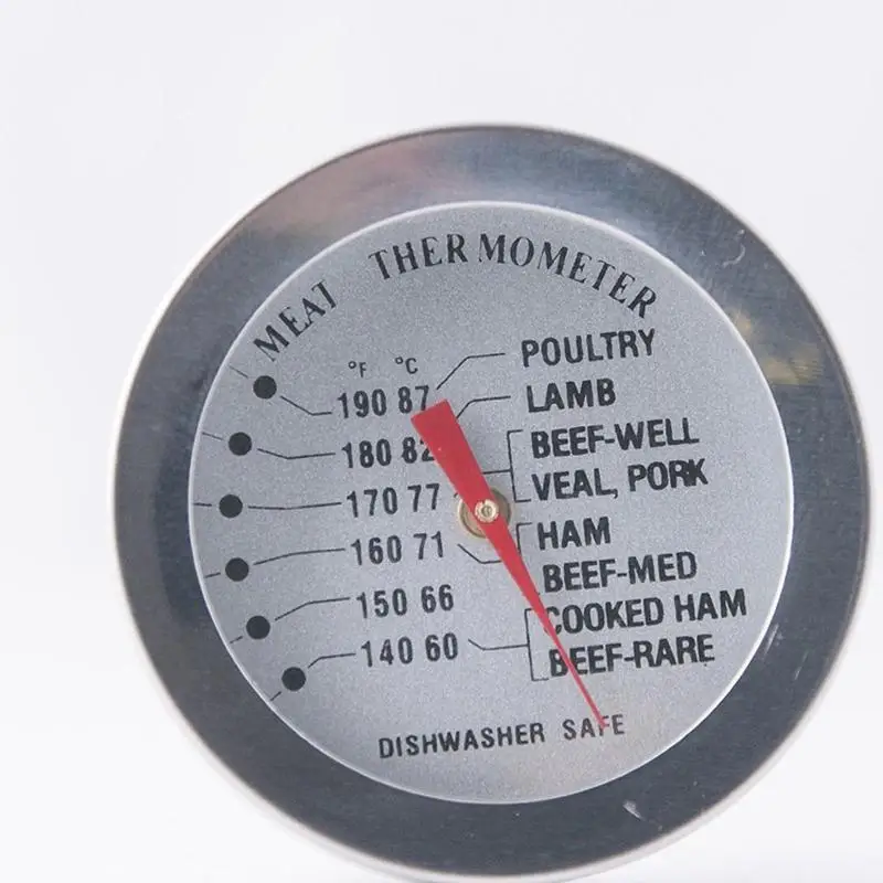 

Stainless Steel Insertion Type Barbicue Meat Thermometer Novelty Design