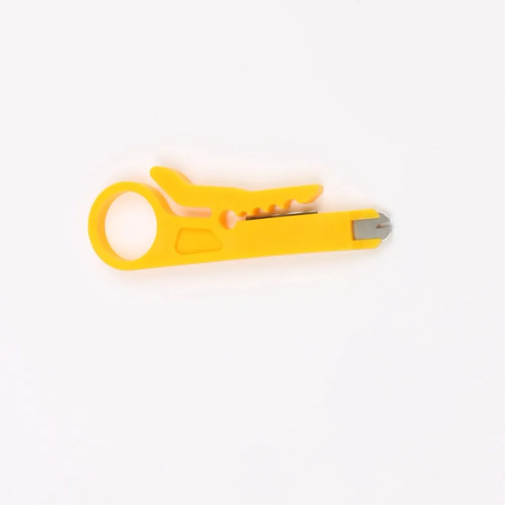 Rj45 Krimptang Netwerk Reparatie Tools Kit Punch/Kabel Stripper /Crimper Klem/Kristallen Kop