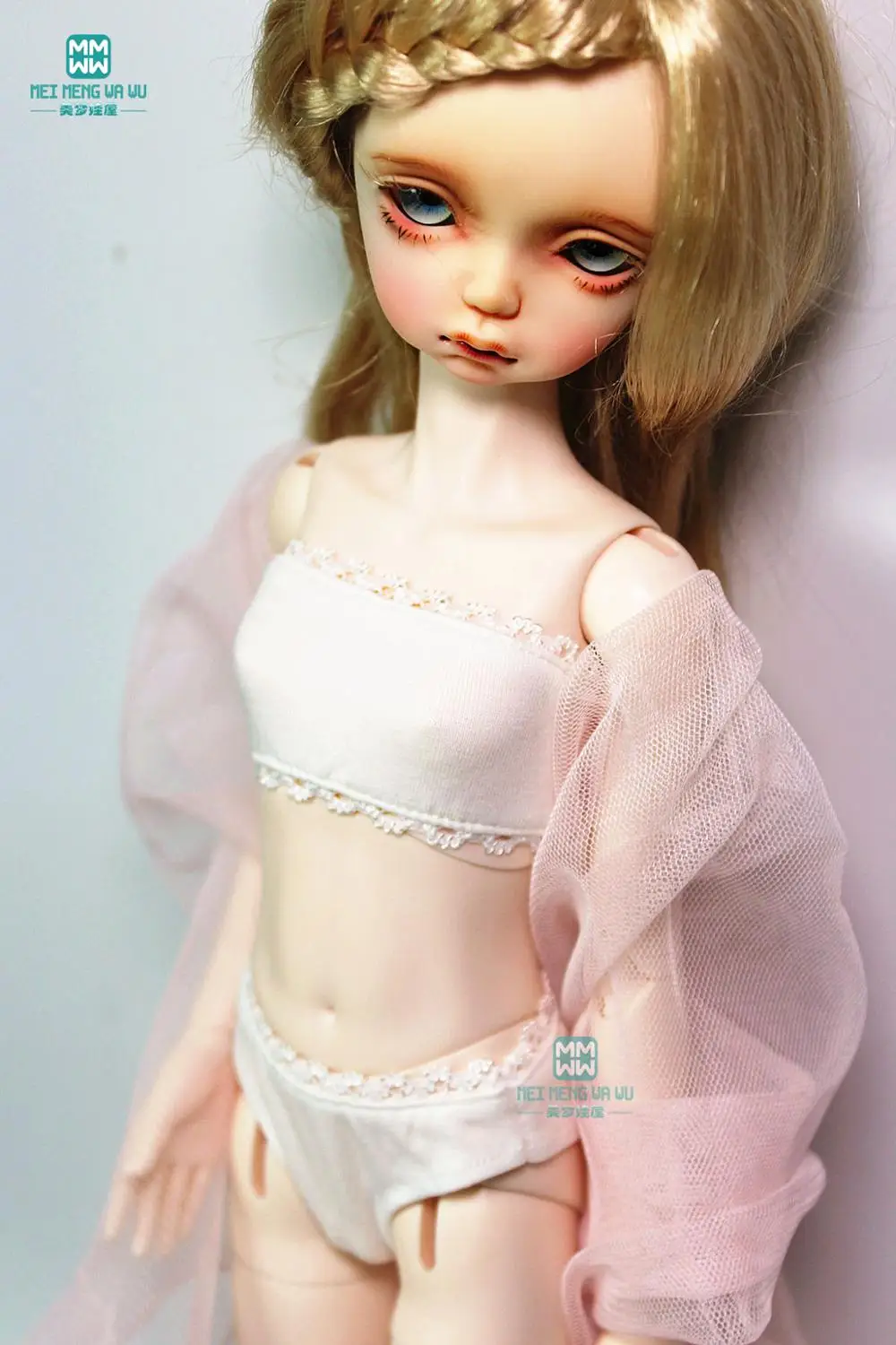 1/3 1/4 1/6 BJD Doll Clothes fashion tube tops, panties for BJD DD SD YOSD MSD Doll accessories