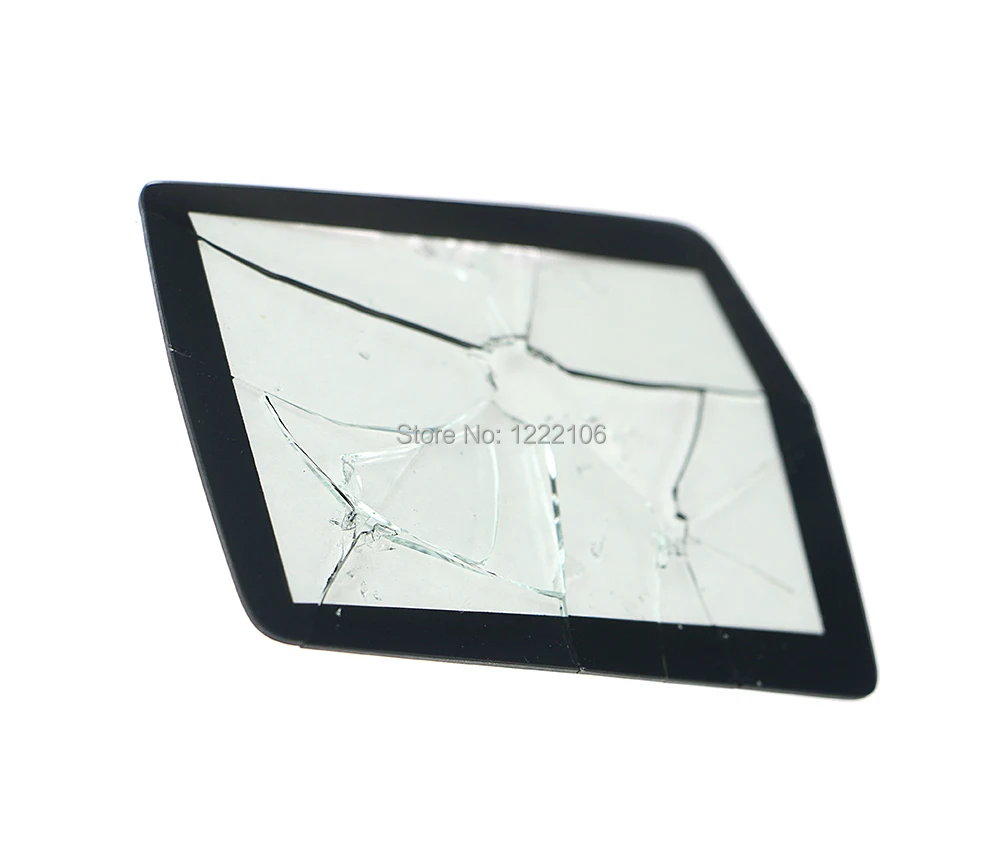 2 шт. стеклянные защитные линзы для системной консоли Sega Nomad, двухсторонние самоклеящиеся ленты