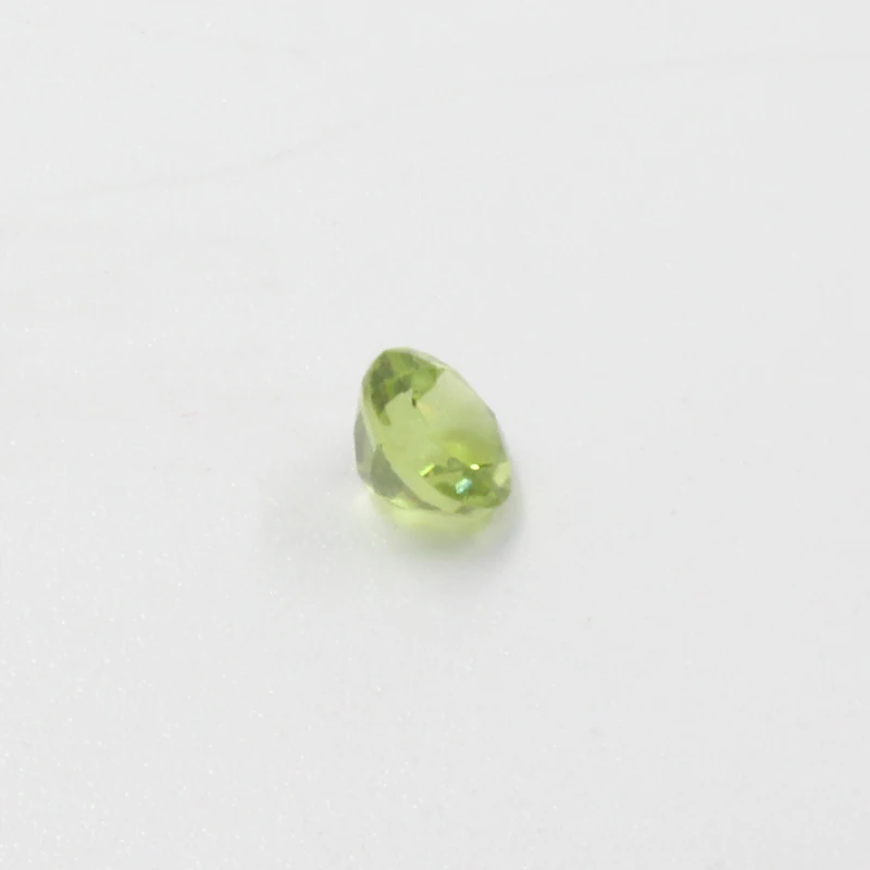 100% natural 5 mm redondo corte brilhante peridoto peças preciosas soltas para fabricação de joias 3 pacote peridoto