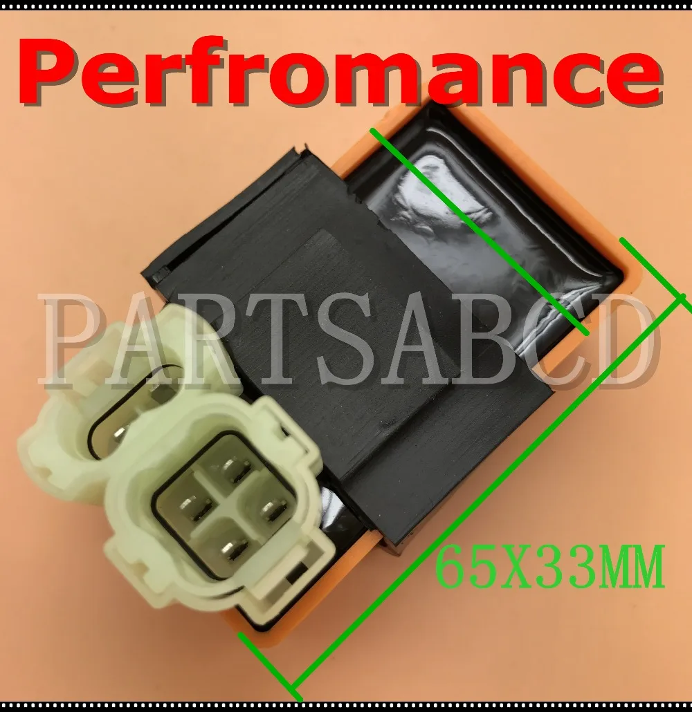 

PARTSABCD Motorcycle Performance 6pins GY6 50CC 125CC 150CC CDI ATV Scooter Go Kart Dirt Bike