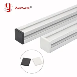 10pcs Plastic End Cap Cover Plate black or white for EU Aluminum Profile 2020 Endcap