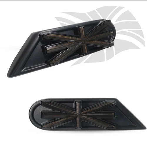 Imagen 2 del producto IJDM-Lámparas de posición lateral para coche, luces LED ámbar para MKII MINI Cooper R55 R56 R57 R58 R59, luz LED de señal de giro intermitente dinámica de 12V