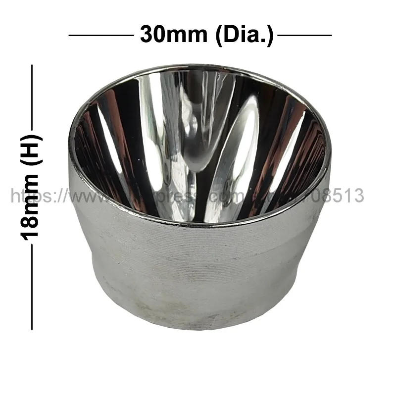 30mm(D) x 18mm(H) SMO / OP Aluminum Reflector