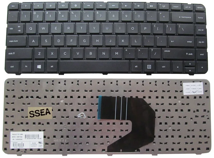 SSEA New US Keyboard For HP Pavilion G4 G6 CQ43 G43 CQ43-100 CQ57 CQ58 430 2000 1000 240 G1 245 G1 246 G1 255 G1 250 G1