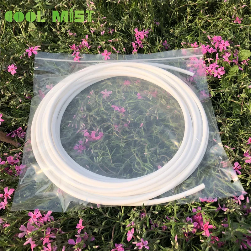 S095 Upgrade PE water pipe white hose for water purifier cleaner two points hose line 20M/roll