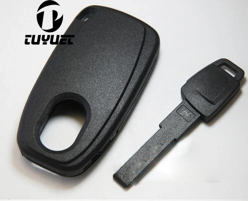 

2016 New Emergency Smart Remote Key Shell For Audi A4L with insert key blade