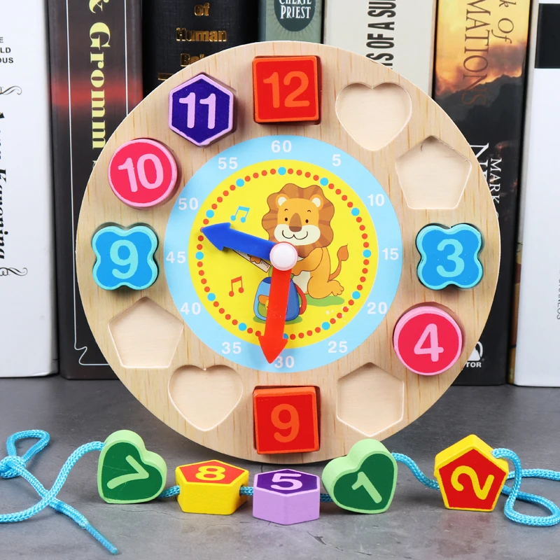 Children 1-2-3 Years Old Male and Female One and A Half Years Baby Intelligence Development Digital Puzzle Early Education Toys