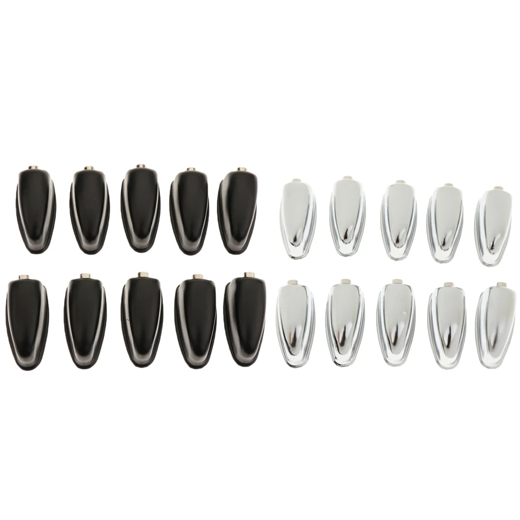 10 pcs Iron Snare Drum Lug Bass Drum Claw Hooks Percussion Instrument Parts Inner Spring 52 x 25 x 23mm