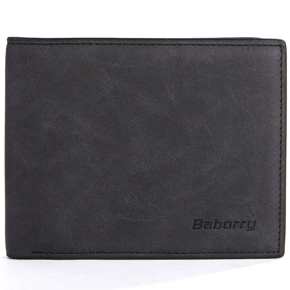 

Ultra Thin Top New Vintage Men PU Wallet Short Slim Male Purses Money Credit Card Dollar Price Coin Pocket Card Holder Clip