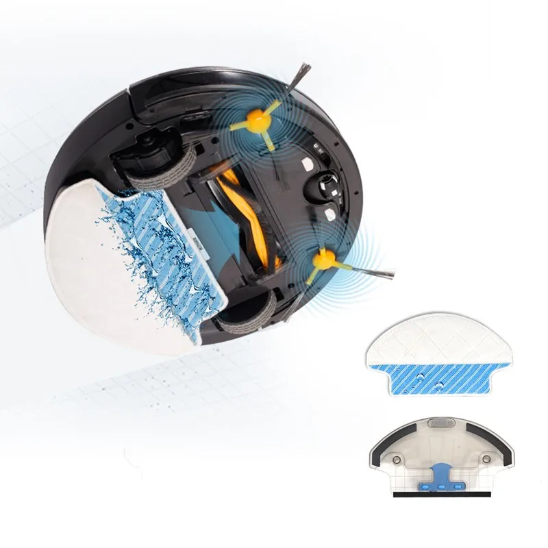 5PCS Robot Parti Per Vaccum Cleaner Pulire Mop di Pulizia Rag Per Ecovacs Deebot DT85/DT83/DM81/DM85/DM86 pulire Panno