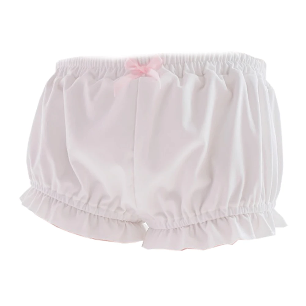 Brdwn Kawaii ผู้หญิงนุ่ม Lolita Bloomers สาวน่ารักสุภาพสตรีคอสเพลย์ Underpant กางเกงขาสั้นกางเกงในกางเกงฟักทองกางเกง Leggings