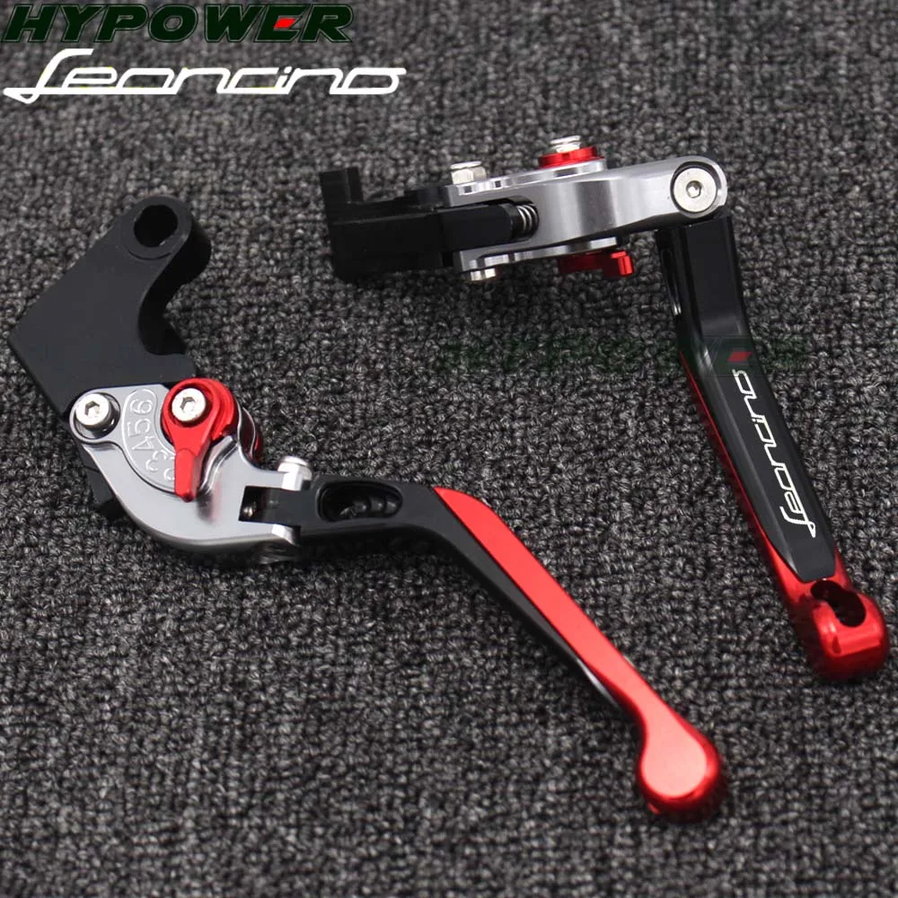 CNC Folding Extendable Motorcycle Brake Clutch Levers for Benelli Leoncino 500 Leoncino500 Leonine LeonineX 2016-2017