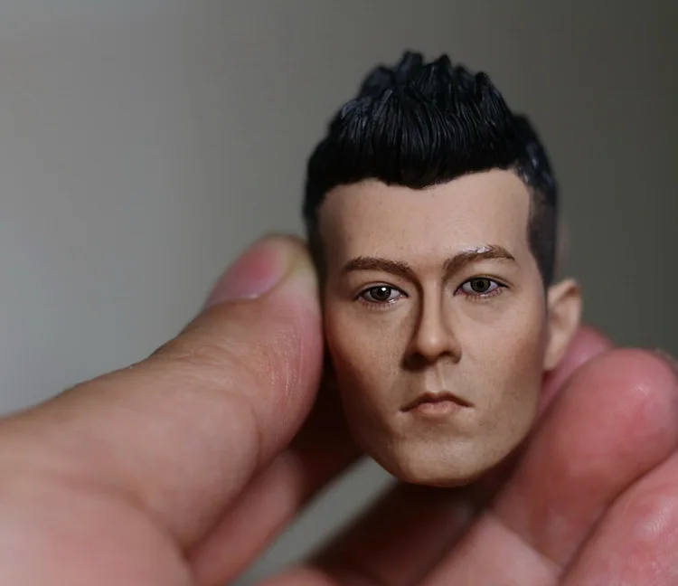 1:6 scale male Figure accessories HK Edison Chen head shape carved for 12