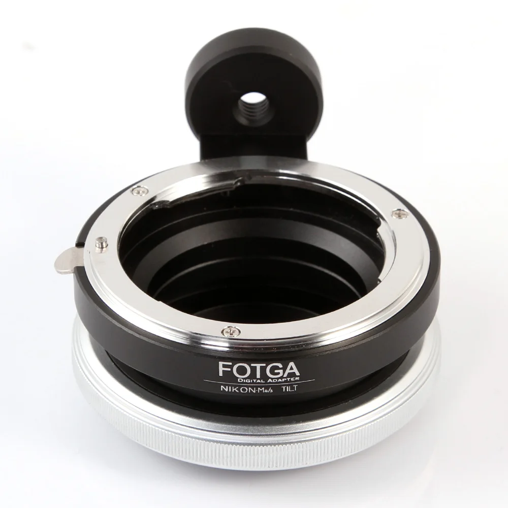 FOTGA Tilt Adapter Ring For Nikon F Mount Lens to Olympus Panasonic Micro 4/3 M4/3