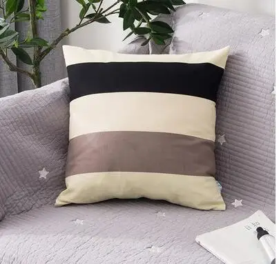 Nordic style sofa hug pillowcase Color cushion candy color pillowcase Household coreless square cushion cover