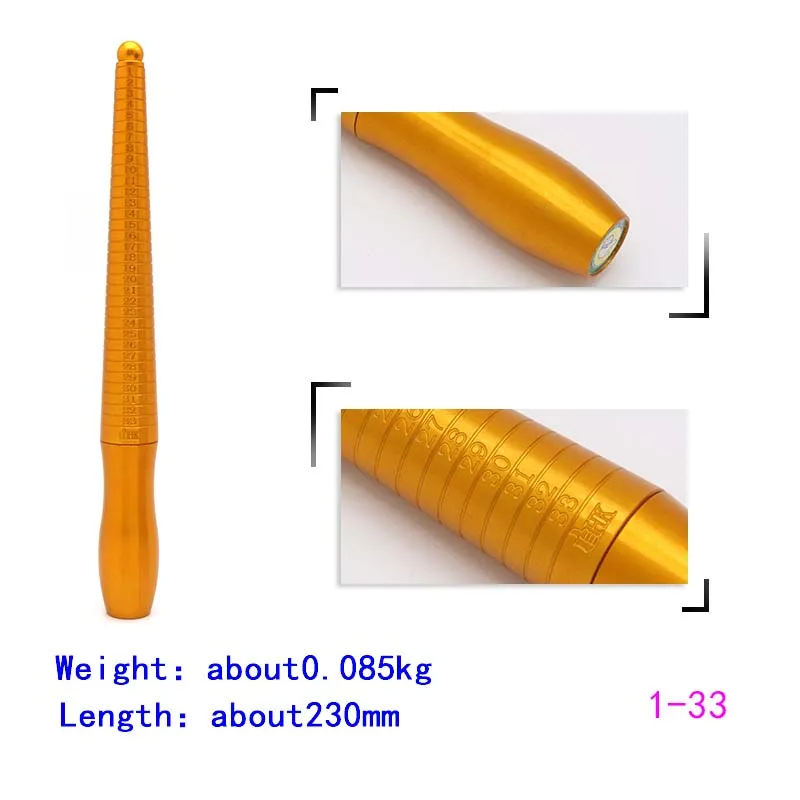 1 pçs joalheiros martelo de borracha 1-33 hk tamanho anel de metal mandrel dedo tamanho calibre círculo modelos ferramentas de jóias kit ferramentas de medição