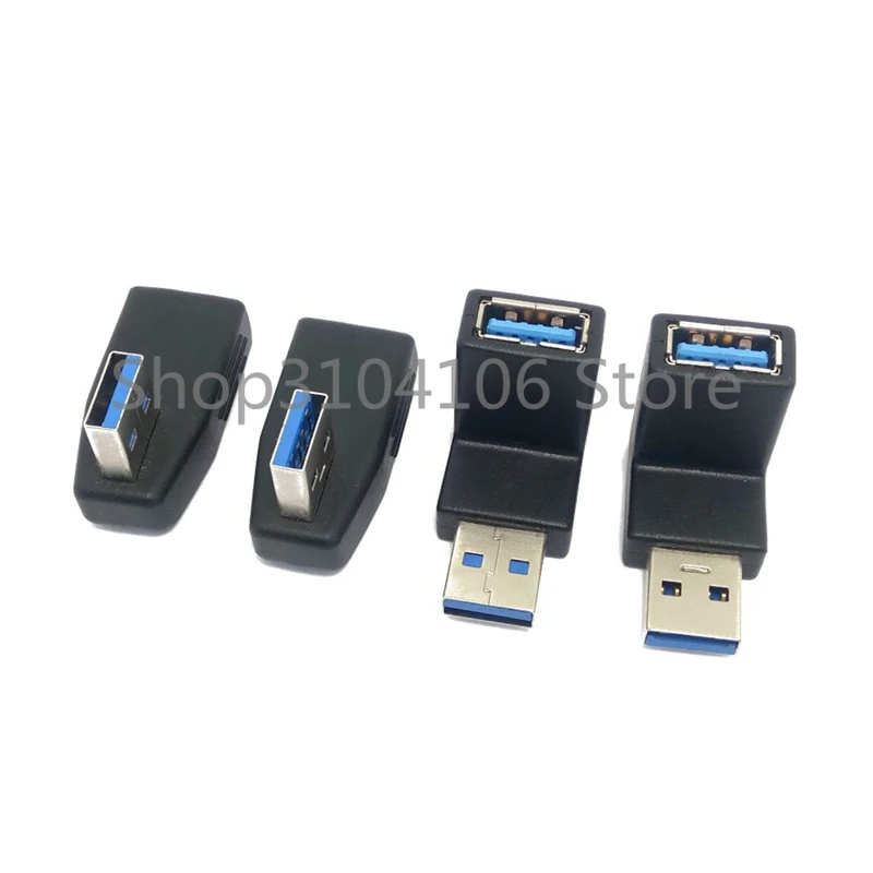

Low Profile 90 Degree Up Angled USB 3.0 Adapter A Male to Female Extension