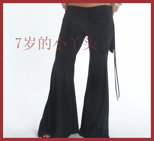 

Tribal Fusion Belly Dance Pants Lycra Cotton Tribal Belly Dance Flare Pants With Skirt AC01-11