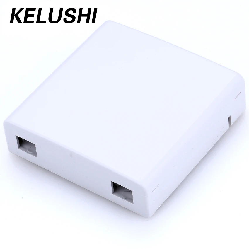 

KELUSHI Free Shipping FTTH 30pcs/Lots Fiber Panel Fiber 0ptic Terminal Junction Box 86 Information Panels 86 Desktop Box