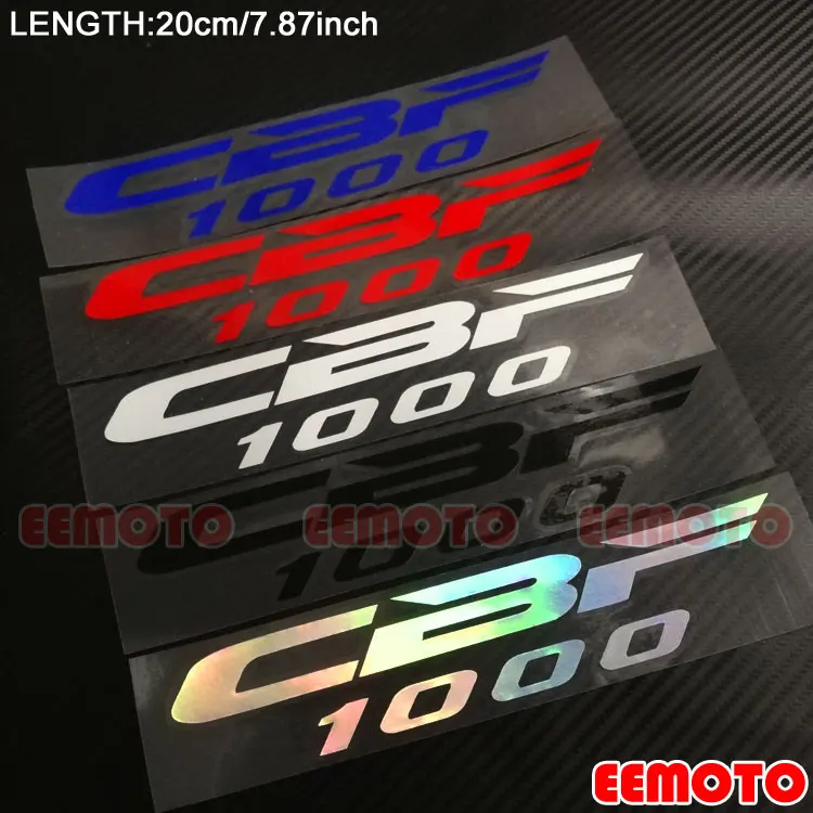 Motorcycle helmet Body Shell Tank Pad Motorbike Fairing Reflective Decals decoration Stickers for HONDA CBF1000 CBF 1000