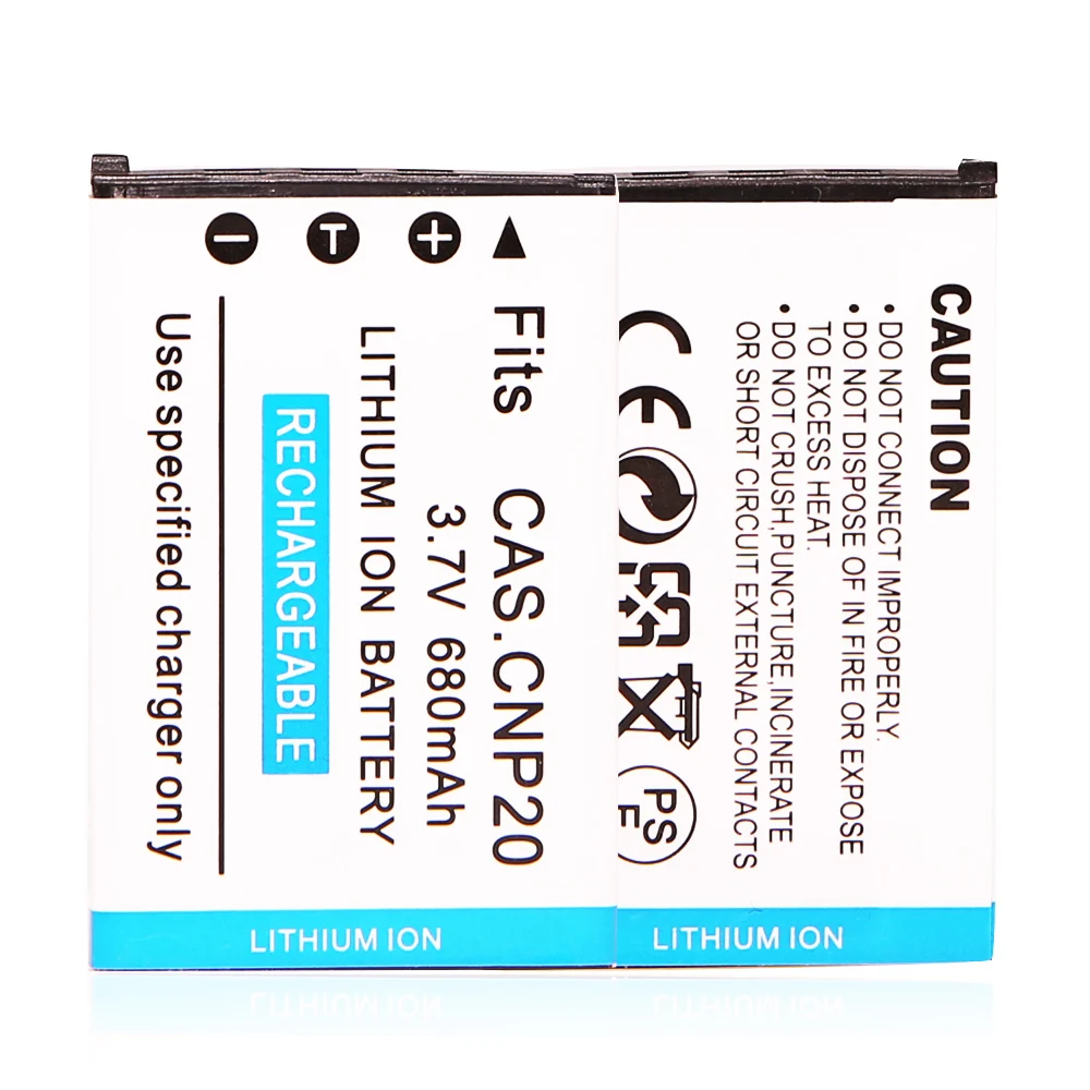 Аккумулятор CNP20 NP20 для камеры CASIO Exilim EX M20 S100 S20 S500 S600 S770 S800 S880 Z60 Z65 Z70 Z75 Z77 Z3 Z5 Z6 Z4 Z7 Z8