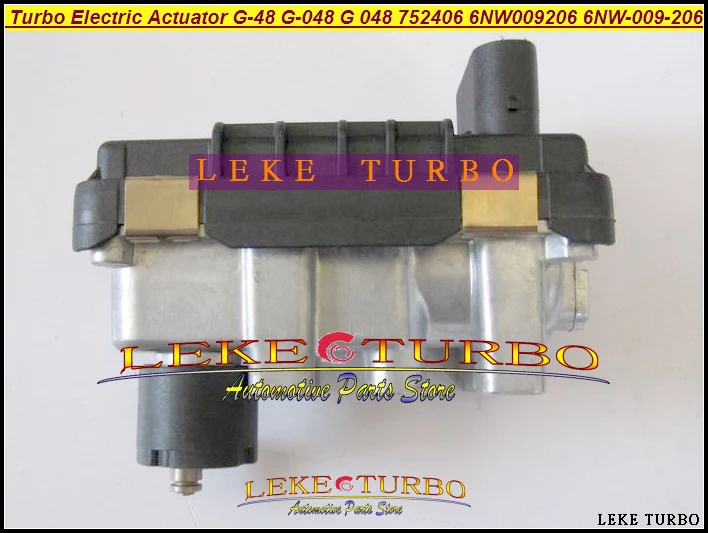 Turbo Electric Actuator G-48 G-048 G48 752406 6NW009206 6NW-009-206 6NW 009 206 Turbocharger Electronic Boost Actuator wastegate