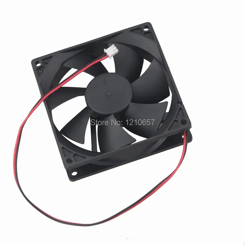 1 PCS Gdstime 92mm 92x92x25mm 9.2cm DC 12V 2Pin High Velocity Cooling Fan