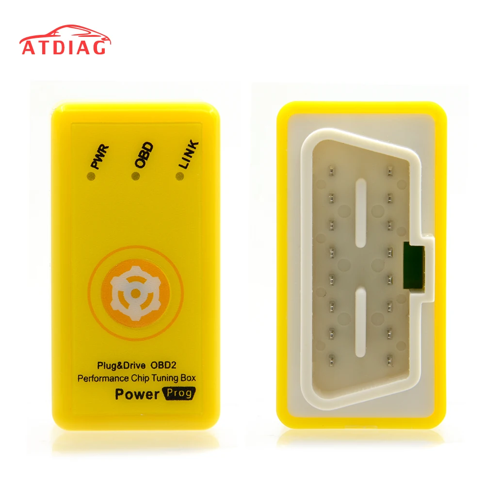 More Power And Torque NitroOBD2 Upgrade Reset Function Super OBD2 ECU Chip Tuning Box Yellow For Benzine Better Than Nitro OBD2