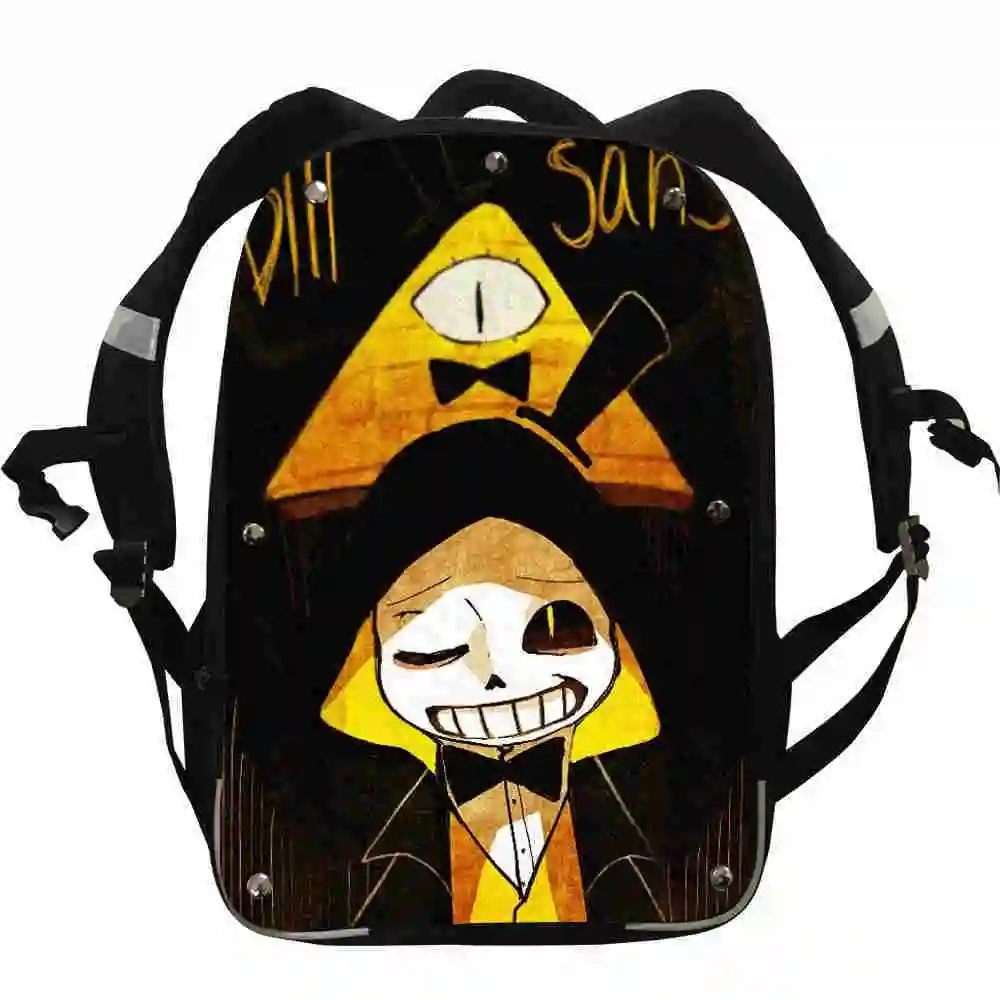 Undertale FNAF Sans UT Anime Backpacks Zomebie Horse Boys Girls Teenager School Bags Mochila Box Lunch Pencil Case