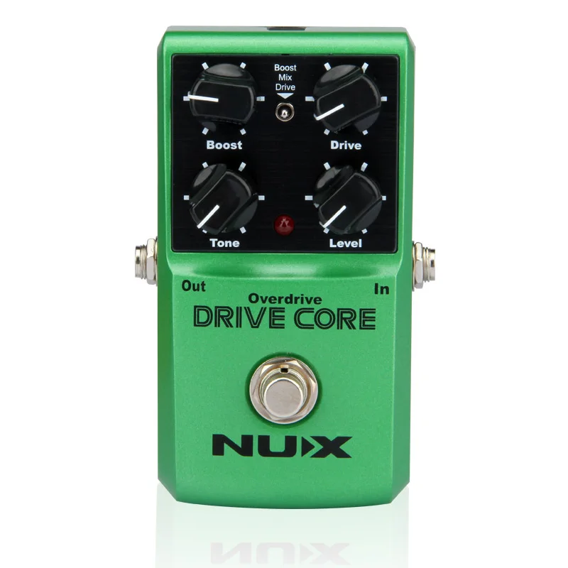 NUX Drive Core Deluxe Upgrade overdrive guitar effect pedal high gain with clean&drive booster Stable performance