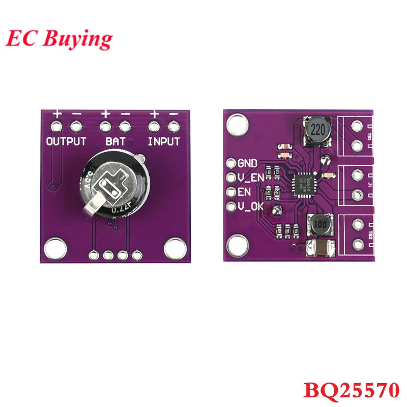 BQ25570 Energy Harvester Module Step Up Boost Charger and Buck Step Down Converter Module Low Power Wireless Network