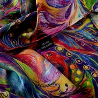 [BYSIFA] New Luxury Pure Silk Scarf Shawl Women Spring Autumn Long Scarves Ladies Brand 100% Silk Neck Scarf Foulard 175*52cm - Image 2