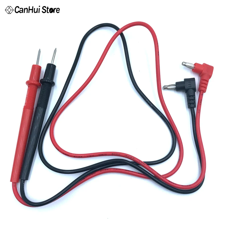 1 Pair 1000V Ammeter Test Cord Useful Universal Multimeter Multi Meter Voltmeter Lead Probe Wire Pen Cable XL830L Digital