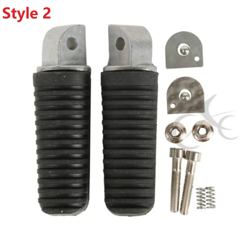 2 Style Rear Footrest Foot pegs For Yamaha FJR1300 FZ400 FZ6R XJR400 XJR1200 XJR1300 XJ6 FZ6N 2004-2006 2005 Motorcycle