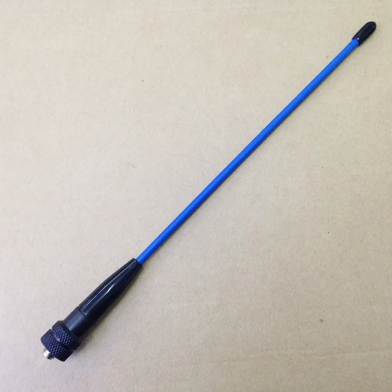 KINNOTA Flexible whip UV 144/430mhz Dual band SMA Female antenna Blue Color for kenwood baofeng puxing walkei talkie